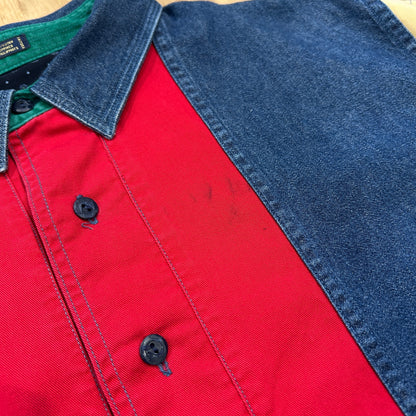 00's COLOURS by ALEXANDER JULIAN denim shirt デニム シャツ マルチカラー (XL)/A7909SH-SO