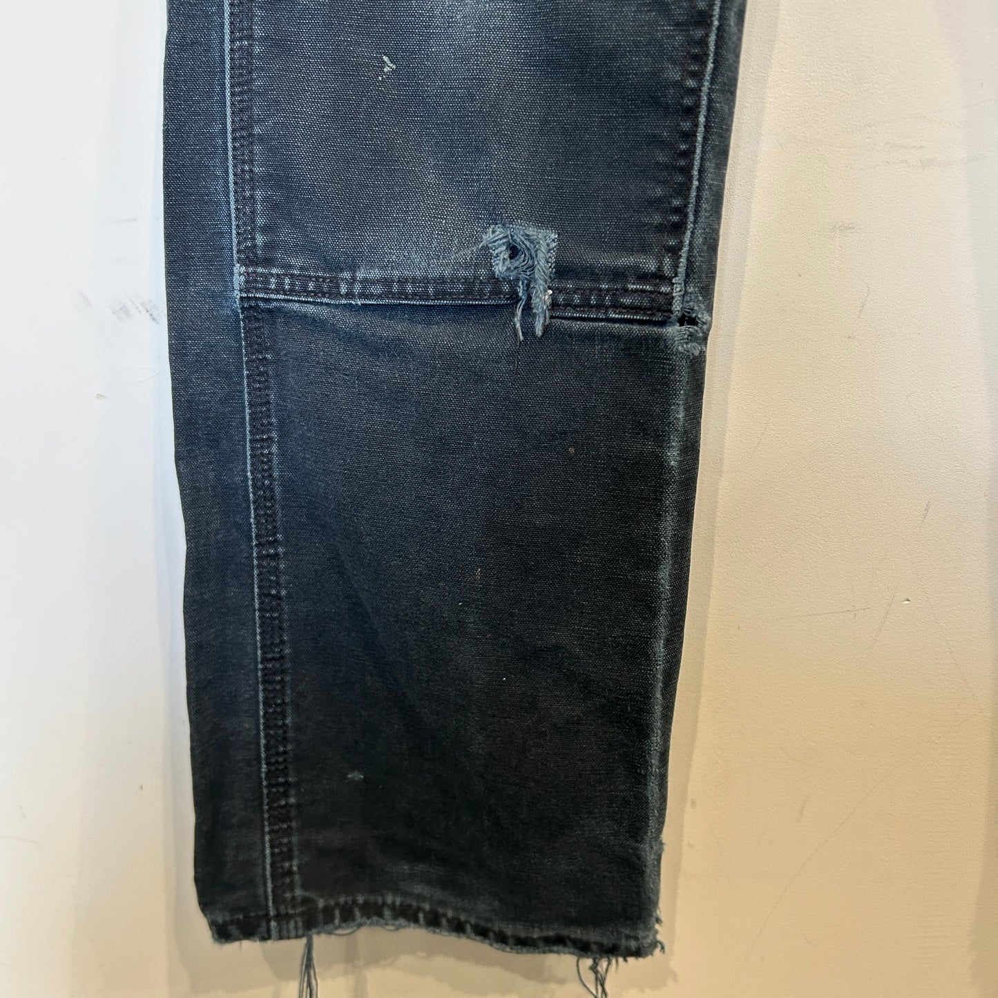 00's Carhartt カーハート B01 BLK ダブルニーワークパンツ ペインター USA製(33×34)/B3427P-SO