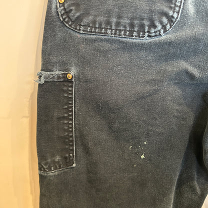 00's Carhartt カーハート B01 BLK ダブルニーワークパンツ ペインター USA製(33×34)/B3427P-SO