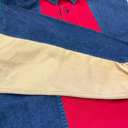 00's COLOURS by ALEXANDER JULIAN denim shirt デニム シャツ マルチカラー (XL)/A7909SH-SO