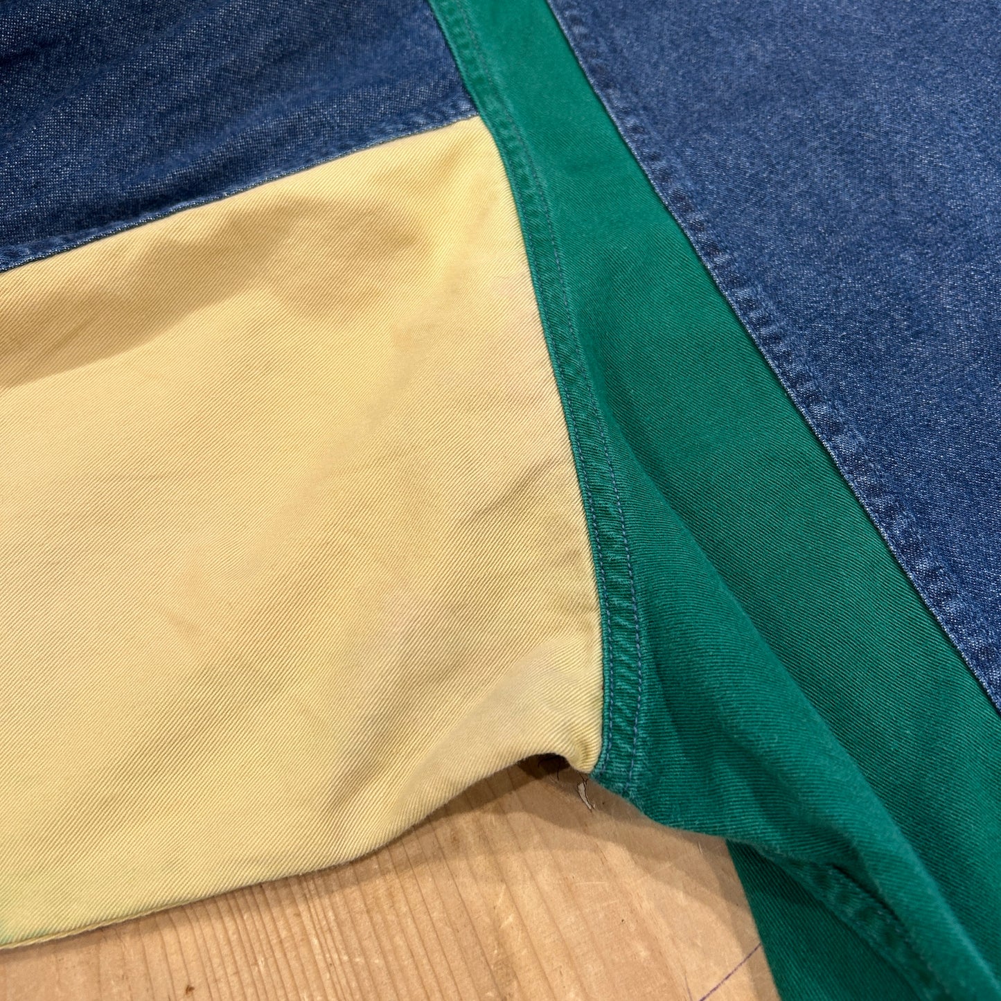 00's COLOURS by ALEXANDER JULIAN denim shirt デニム シャツ マルチカラー (XL)/A7909SH-SO