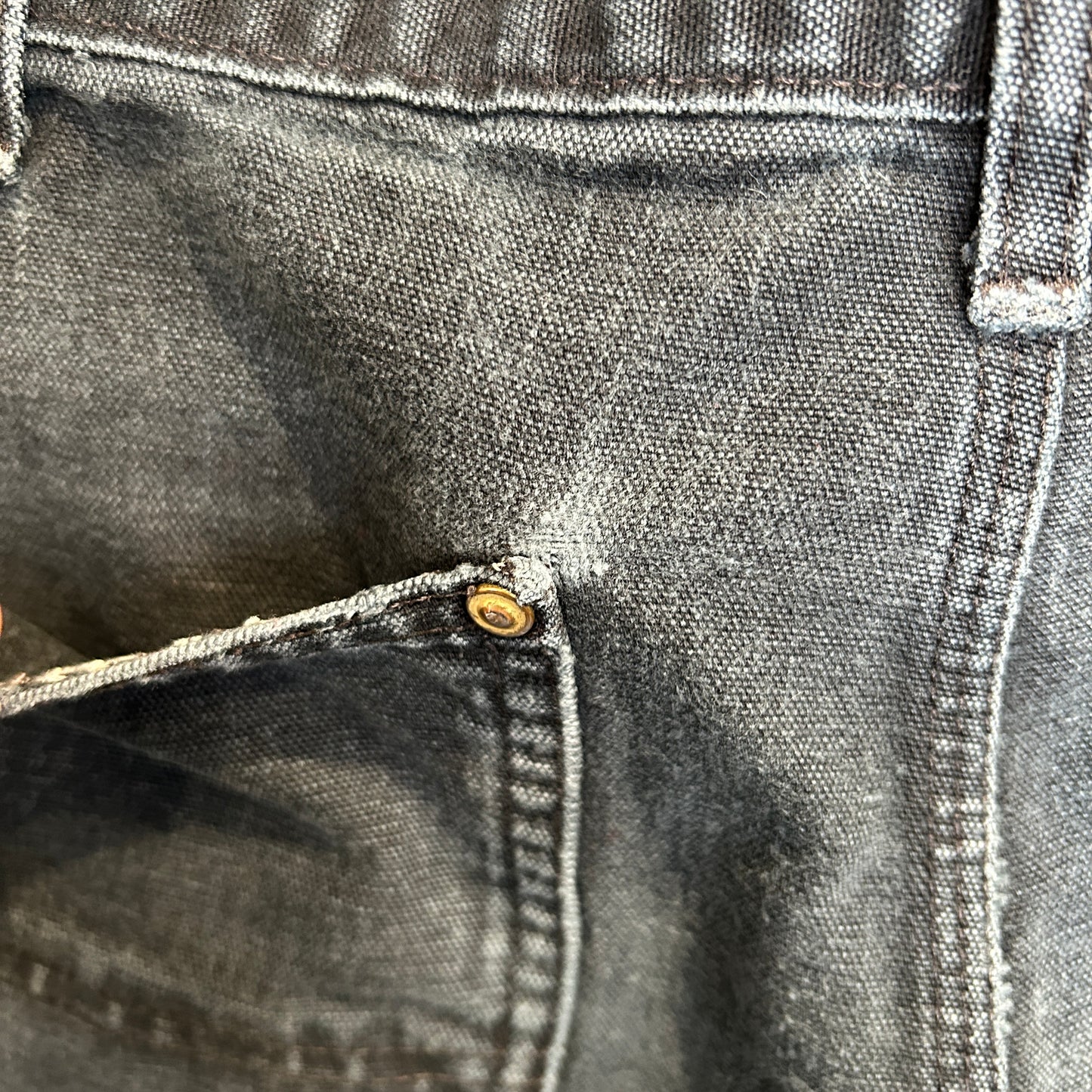 00's Carhartt カーハート B01 BLK ダブルニーワークパンツ ペインター USA製(33×34)/B3427P-SO