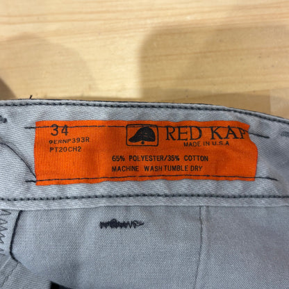 90's RED KAP レッドキャップ PT20 ワークパンツ グレー (W34)/B2565P-SO