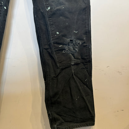 Carhartt カーハート B136 BLK ダブルニーワークパンツ Loose Fit (32×32)/B3430P-SO