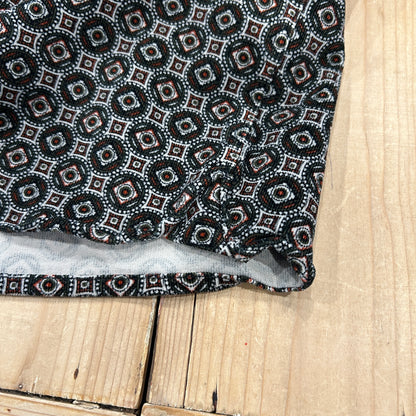 00's BANANA REPUBLIC STANDARD FIT corduroy shirt バナナリパブリック プリント コーデュロイ シャツ (XL)/A7933SH-SO