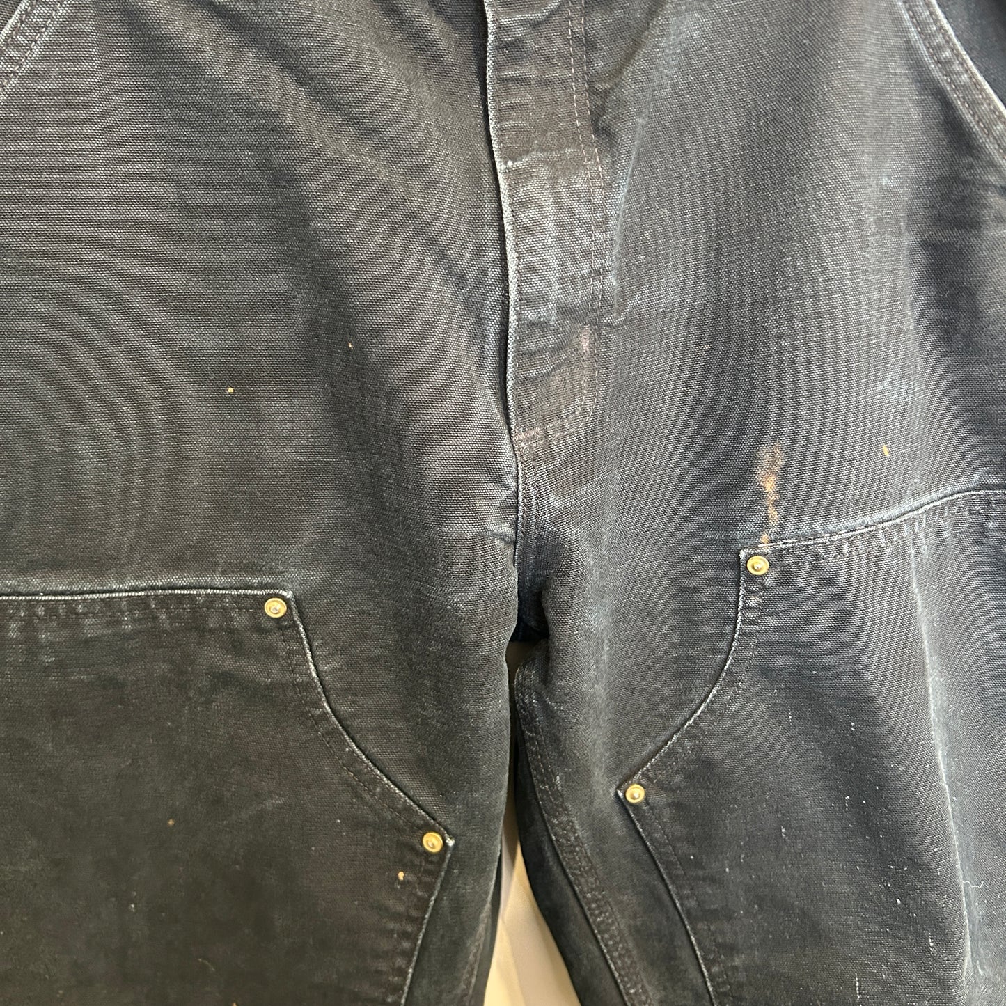 Carhartt カーハート B01 BLK ダブルニー ワークパンツ USA製(33×30)/B3428P-SO