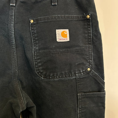 Carhartt カーハート B01 BLK ダブルニー ワークパンツ USA製(33×30)/B3428P-SO