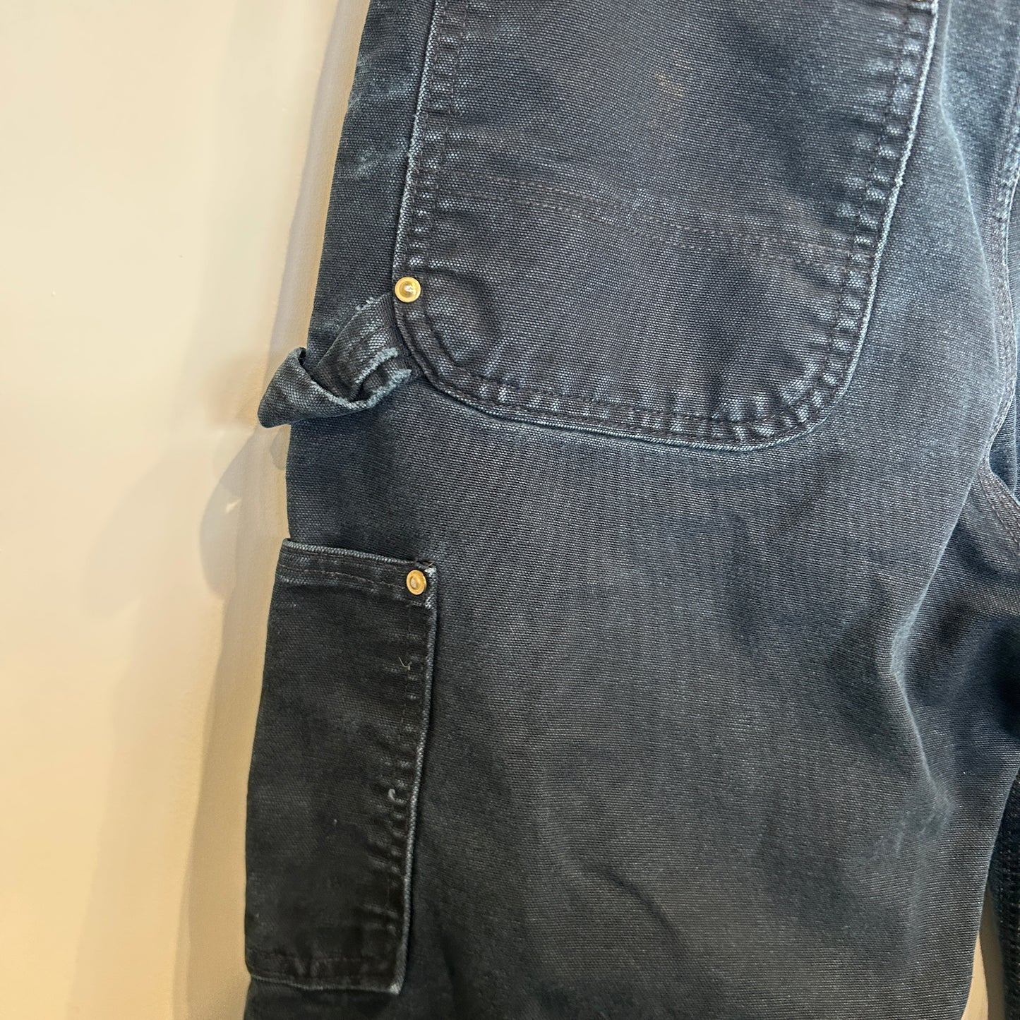 Carhartt カーハート B01 BLK ダブルニー ワークパンツ USA製(33×30)/B3428P-SO