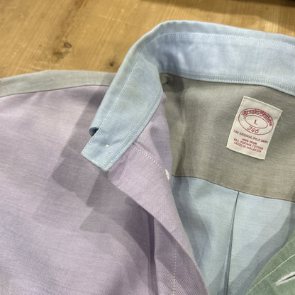 00's BROOKS BROTHERS BD shirt ブルックスブラザーズ クレイジーパターン シャツ (L)/A7951SH-SO