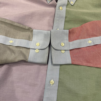 00's BROOKS BROTHERS BD shirt ブルックスブラザーズ クレイジーパターン シャツ (L)/A7951SH-SO