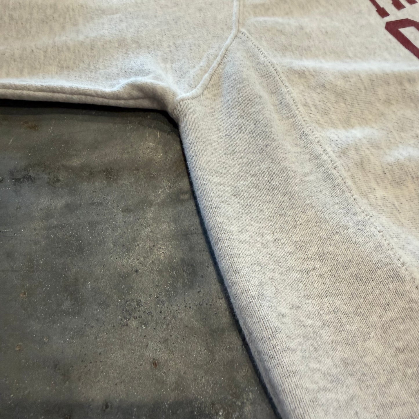 Champion Reverse Weave US企画 リバースウィーブ OKAHOMA カレッジスウェット アッシュ (L) /B4137R-SO