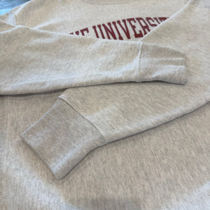 Champion Reverse Weave US企画 リバースウィーブ OKAHOMA カレッジスウェット アッシュ (L) /B4137R-SO