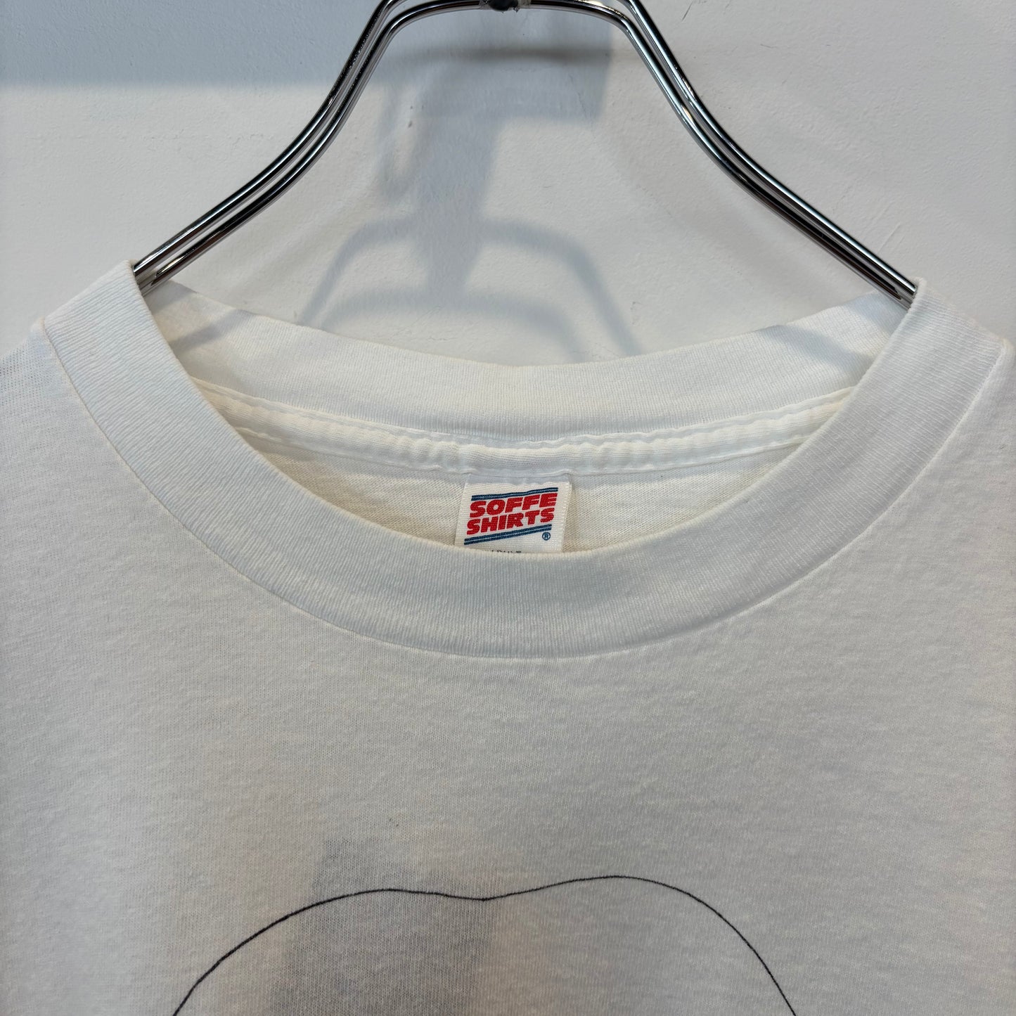 90's SOFFE SHIRTS "ヨハン・セバスチャン・バッハ" Tシャツ 白(XL)/B3509T-SO