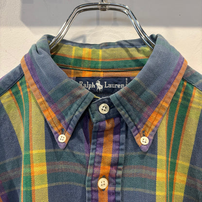 Ralph Lauren ラルフローレン チェックシャツ (L) /A2479SH-SO