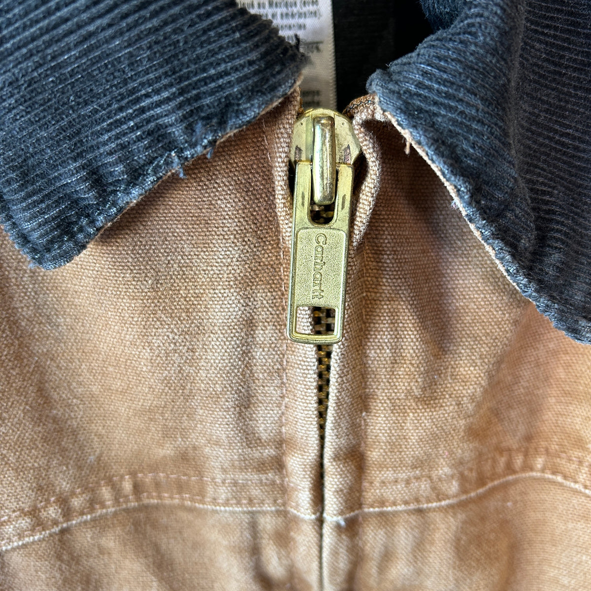 2006 Carhartt カーハート J14 BRN サンタフェジャケット 企業刺繍(XL)/C1848J-SO