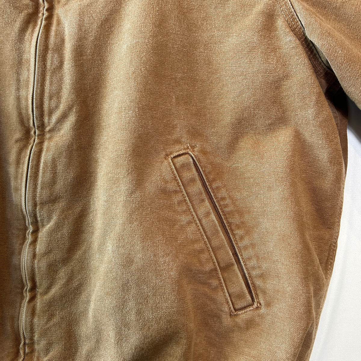 2006 Carhartt カーハート J14 BRN サンタフェジャケット 企業刺繍(XL)/C1848J-SO