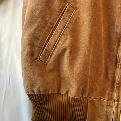 2006 Carhartt カーハート J14 BRN サンタフェジャケット 企業刺繍(XL)/C1848J-SO