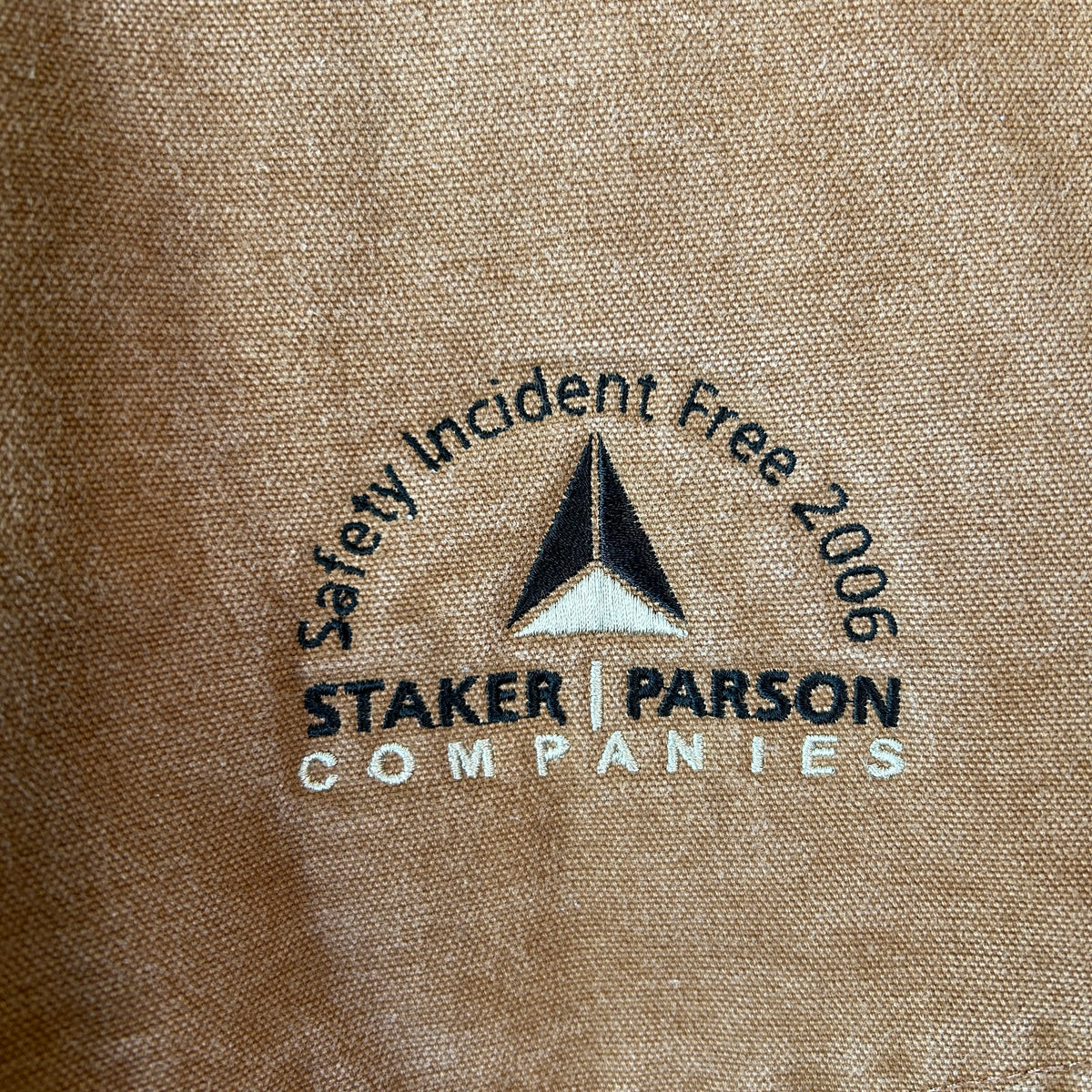 2006 Carhartt カーハート J14 BRN サンタフェジャケット 企業刺繍(XL)/C1848J-SO