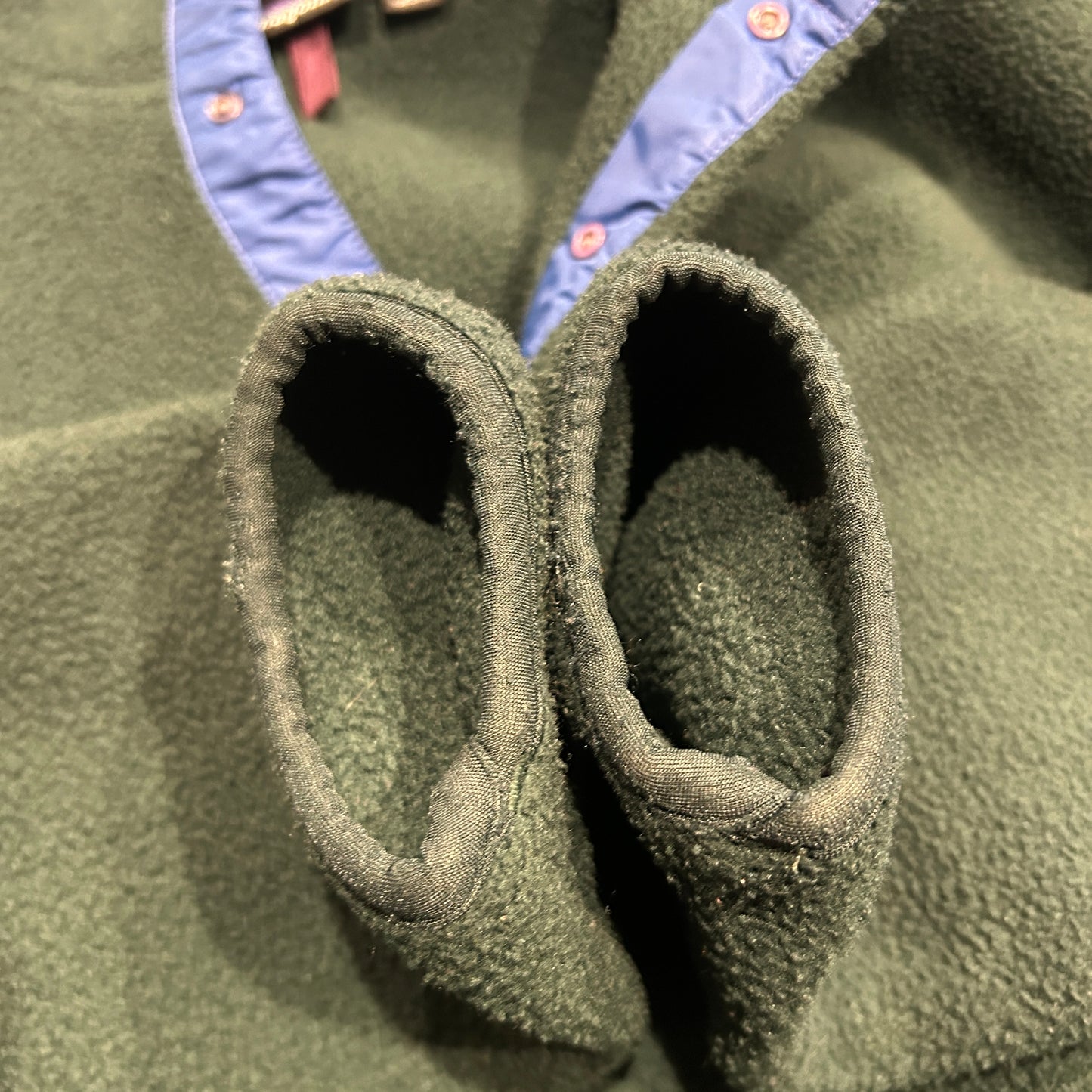 90's Patagonia synchilla Snap-T パタゴニア シンチラ スナップT 深緑 ブルー (XL)/C0097F-SO