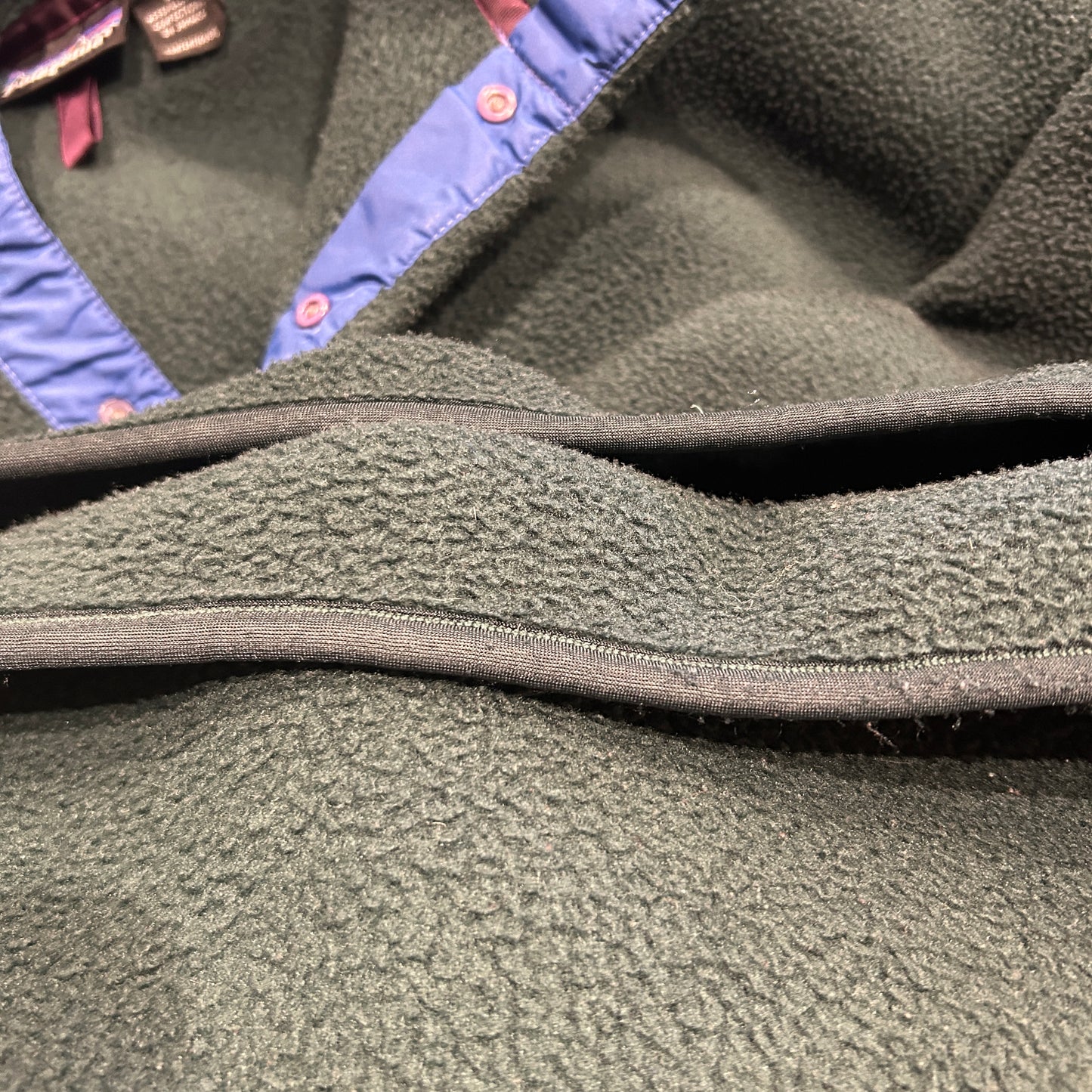 90's Patagonia synchilla Snap-T パタゴニア シンチラ スナップT 深緑 ブルー (XL)/C0097F-SO