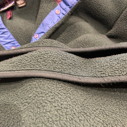 90's Patagonia synchilla Snap-T パタゴニア シンチラ スナップT 深緑 ブルー (XL)/C0097F-SO