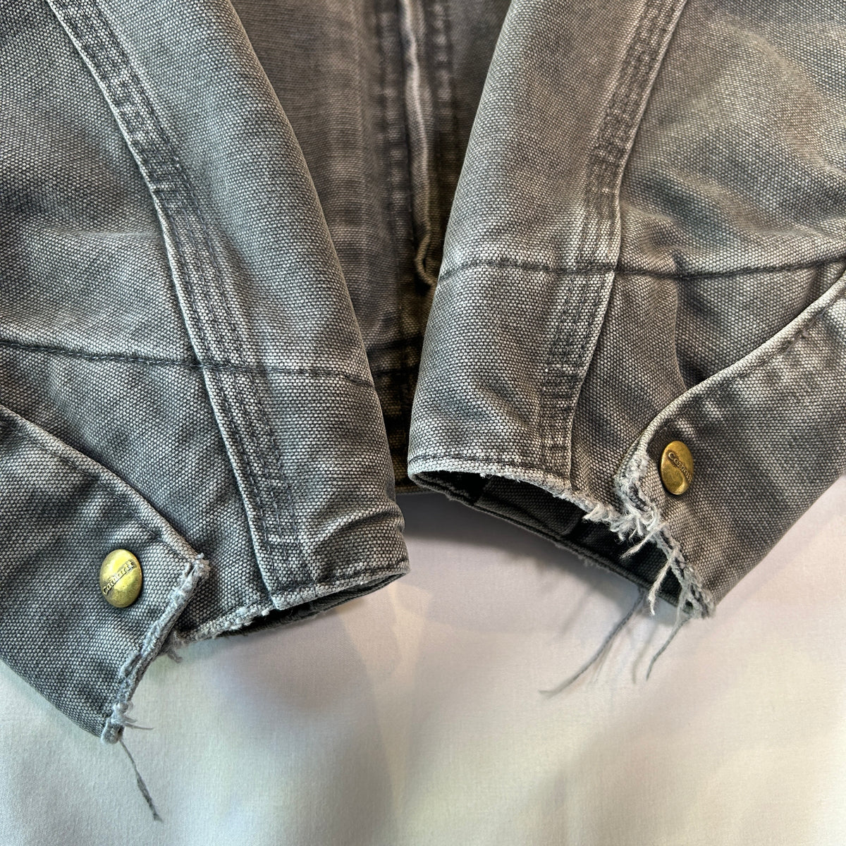 2004 Carhartt カーハート J97 PTL デトロイトジャケット USA製 企業刺繍 (M)/C1849J-SO
