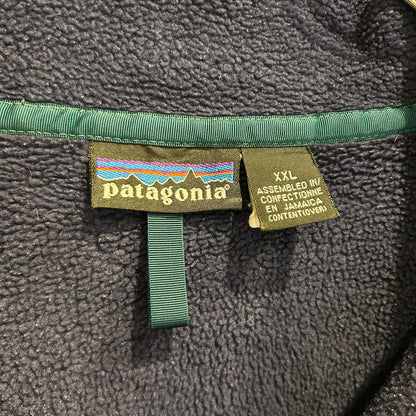 90's Patagonia synchilla Snap-T パタゴニア シンチラ スナップT ダークパープル (XXL)/C0082F-SO