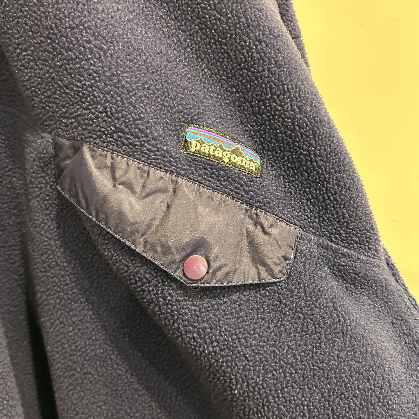 90's Patagonia synchilla Snap-T パタゴニア シンチラ スナップT ダークパープル (XXL)/C0082F-SO