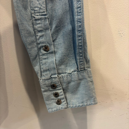 Ralph Lauren ラルフローレン ウエスタンシャツ アイスブルー (M) /A7771SH-SO