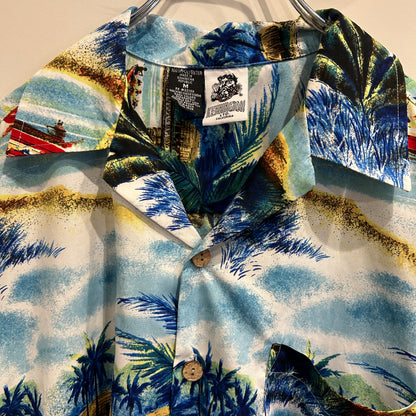 90's Kennington オープンカラー LTD アロハシャツ (M)/C0987S-SO