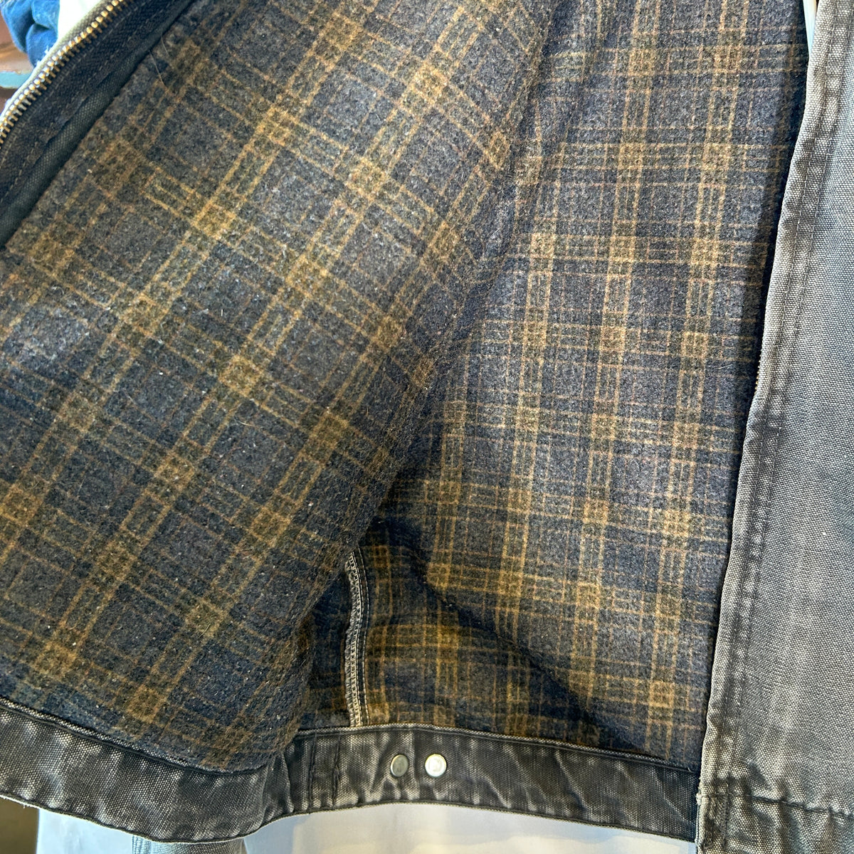 2004 Carhartt カーハート J97 PTL デトロイトジャケット USA製 企業刺繍 (M)/C1849J-SO