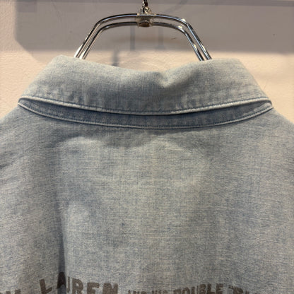 Ralph Lauren ラルフローレン ウエスタンシャツ アイスブルー (M) /A7771SH-SO