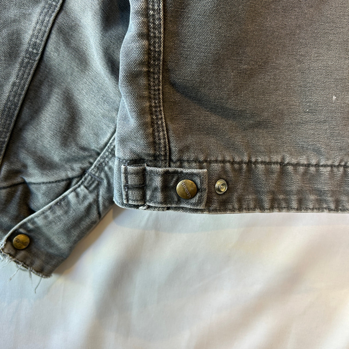 2004 Carhartt カーハート J97 PTL デトロイトジャケット USA製 企業刺繍 (M)/C1849J-SO