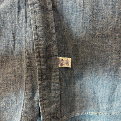 90's Ralph Lauren ラルフローレン シャンブレー・ボタンダウンシャツ USA製(L) /A7813SH-SO