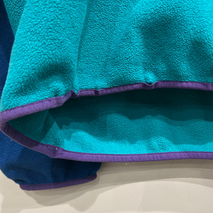 00's Patagonia synshilla Snap-T パタゴニア シンチラ スナップT 青 緑 紫(M)/C0087F-SO