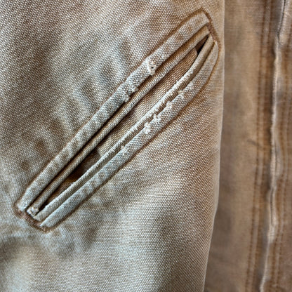 2007 Carhartt カーハート J97 BRN デトロイトジャケット ネルライナー (XL-R)/C1617J-SO