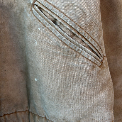 2007 Carhartt カーハート J97 BRN デトロイトジャケット ネルライナー (XL-R)/C1617J-SO