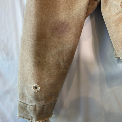 2007 Carhartt カーハート J97 BRN デトロイトジャケット ネルライナー (XL-R)/C1617J-SO