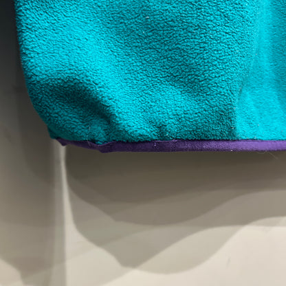 00's Patagonia synshilla Snap-T パタゴニア シンチラ スナップT 青 緑 紫(M)/C0087F-SO