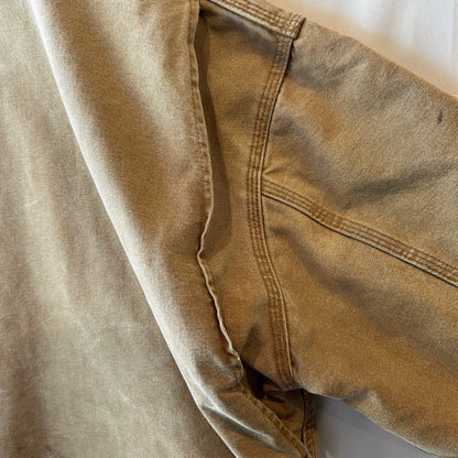 2007 Carhartt カーハート J97 BRN デトロイトジャケット ネルライナー (XL-R)/C1617J-SO