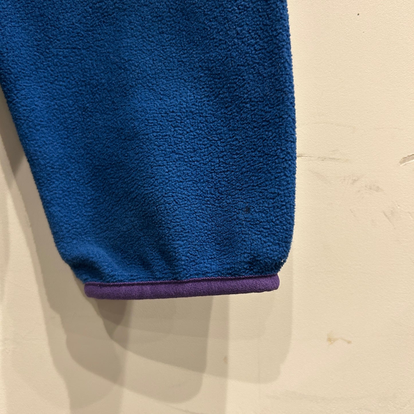 00's Patagonia synshilla Snap-T パタゴニア シンチラ スナップT 青 緑 紫(M)/C0087F-SO