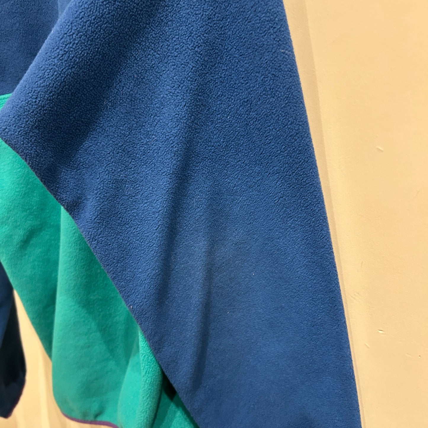 00's Patagonia synshilla Snap-T パタゴニア シンチラ スナップT 青 緑 紫(M)/C0087F-SO