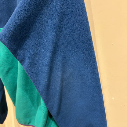 00's Patagonia synshilla Snap-T パタゴニア シンチラ スナップT 青 緑 紫(M)/C0087F-SO