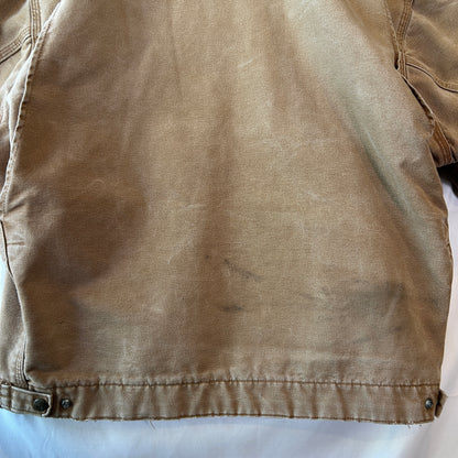 2007 Carhartt カーハート J97 BRN デトロイトジャケット ネルライナー (XL-R)/C1617J-SO