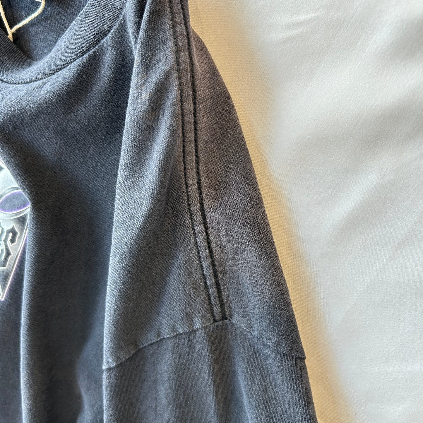 00's West Coast Choppers ウェストコーストチョッパーズ クラシックカー＆アイアンクロス Tシャツ ブラック(XL)/C0997T-SO