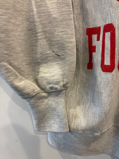 90's Champion ReverseWeave リバースウィーブ "NEBRASKA FOOTBALL" カレッジスウェット グレー(XL)/B3539R-SO