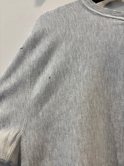 90's Champion ReverseWeave リバースウィーブ "NEBRASKA FOOTBALL" カレッジスウェット グレー(XL)/B3539R-SO