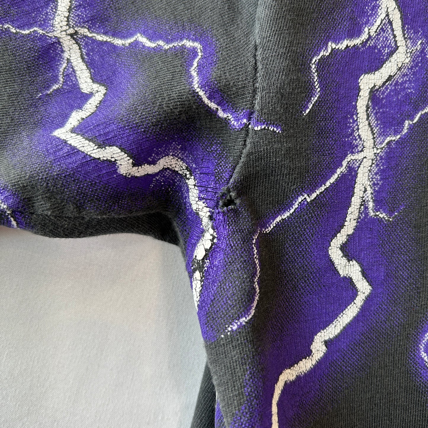 90's Harley-Davidson ハーレー Thunder&Lightning サンダー Tシャツ （L )/C0994T-SO