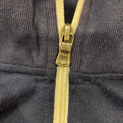 00's Polo by Ralph Lauren ラルフローレン "POLO"ロゴ トラックジャケット 紺 (L)/B0518J-SO