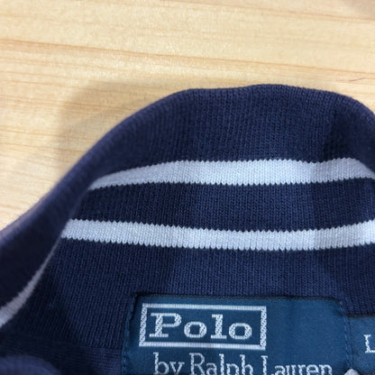 00's Polo by Ralph Lauren ラルフローレン "POLO"ロゴ トラックジャケット 紺 (L)/B0518J-SO